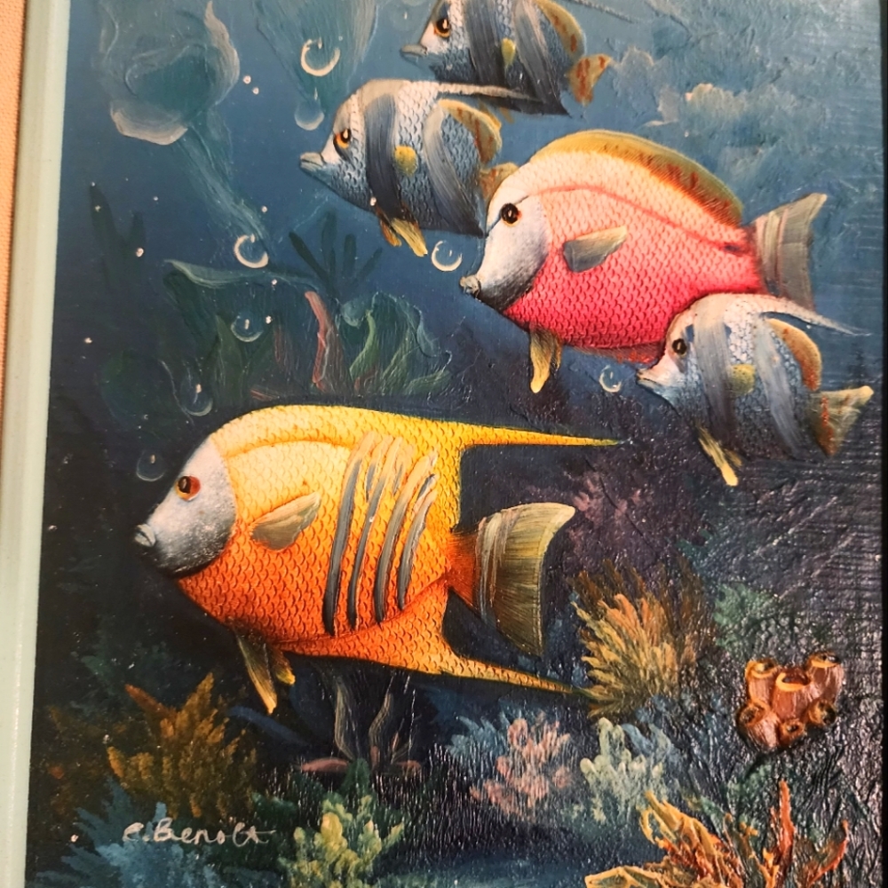Charles Redmond Benolt original oil painting